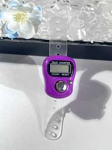 1 pièce Compteur électronique pratique, pression manuelle avec dispositif de comptage électronique de trous, dispositif de comptage intelligent pour entrepôt, comptage d'anneaux, compteur de mode, cadeau de Noël, d'Halloween, d'Action de grâce, cadeau de jeu