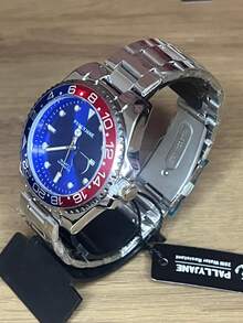 Original Waterproof Men's And Women's Watch, Gold Stainless Steel Watch - 藍色 - 查看 3