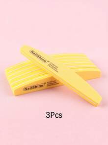 3 Piezas/5 Piezas/10 Piezas Limas de esponja para uñas, bloques de pulido de doble cara, herramientas de pulido de uñas, limas de conformado de uñas en forma de media luna, tiras de pulido, pulido de superficie de uñas, herramientas especializadas para dar forma a las uñas - Multicolor - Ver 27