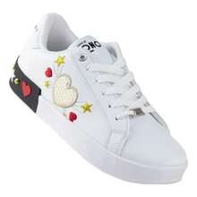 Tenis Urbano Blanco Dama Capa De Ozono 651201 Blanco Diseños - Blanco - Ver 6