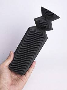 1pc 3D Printed Vase For Dried Flowers Wood Friendly Home Dr From Wood - Baby & Pet Vase Minimalist Design Gift For Her Or Him,Home Decor,Flower Vase,Centerpiece,Table Decor Gifts Birthday Graduation Room Decor Glass Vase