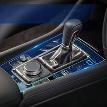 - Pelcula protectora de pintura precortada para 3 Enclave 2019 - 2024 de 8.5 Mil TPU PPF pelcula protectora araazos accesorios interiores cambio de palanca de dos botones - Cambio de marchas con dos botones - Ver 1