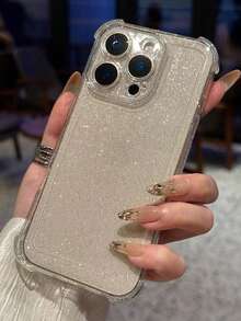 1 pieza Funda de teléfono a prueba de golpes con cielo estrellado de lujo, compatible con iPhone 17/17 Pro/17 Ari/17 Pro Max/16/16 Plus/16 Pro Max/15/15 Pro/13/13 Pro Max/12/12 Pro Max/iPhone 11 Funda protectora suave