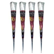 暖棕色涂抹式专业纹身墨水和纹身霜，指甲花膏指甲花纹身，半永久性指甲花纹身膏，防水指甲花模板涂料用于人体艺术艺术创作绘画创意画雀斑礼物 - 棕色 - 查看 14