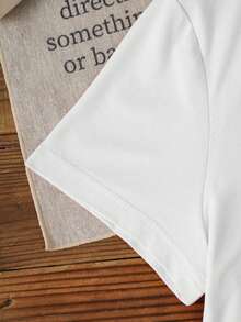 Men's Streetwear T-Shirt Country Rodeo Texas Cotton Round Neck - 白色 - 查看 3