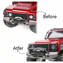 5 piezas Red de protección de la carrocería TRX4 con protectores de rejilla para luces delanteras y traseras