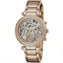 GUESS 女士银色多功能手表 GW0403L1/GW0403L2/GW0403L3/GW0484L1/GW0484L2 - 銅色 - 查看 1