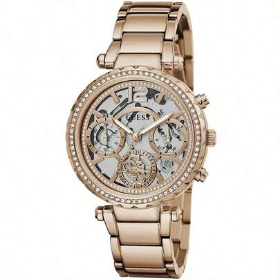  GUESS Women Silver Multifunctional Watches GW0403L1/GW0403L2/GW0403L3/GW0484L1/GW0484L2