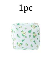 1 pièce Pochette hygiénique réutilisable et portable, sac de rangement multifonctionnel pour serviettes hygiéniques, cosmétiques, mouchoirs, clés, convient pour la maison, la chambre, les sacs, les valises, les voyages, la rentrée scolaire, le dortoir