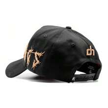 Gorra Cristo X Rude Awakenings Jesucristo Premium Negra Premium Hats Moda Negra The Dandy Hats. - Negro - Ver 4