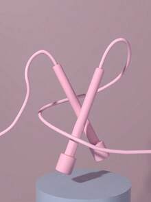 Adjustable Jump Rope, Unisex, Suitable For Aerobic Fitness, Gym Workout, Made Of PVC With Plastic Handles, Lightweight And Fast For Outdoor Fitness, Sports Training And Competition