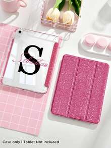 这款定制闪亮平板保护套兼容 iPad Mini 6/7、Air 9.7/10.2/10.5/10.9、Air 4/5、Pro 11 英寸 (M4) 2024 款及第十代 iPad Pro。高清亚克力后盖，具备磁吸/自动休眠/唤醒功能，内置支架和笔槽。时尚闪亮的奢华礼物，适合送给朋友、女友、家人和女儿。是圣诞节、生日、周年纪念日和开学季的完美之选。 - 彩色 - 查看 7