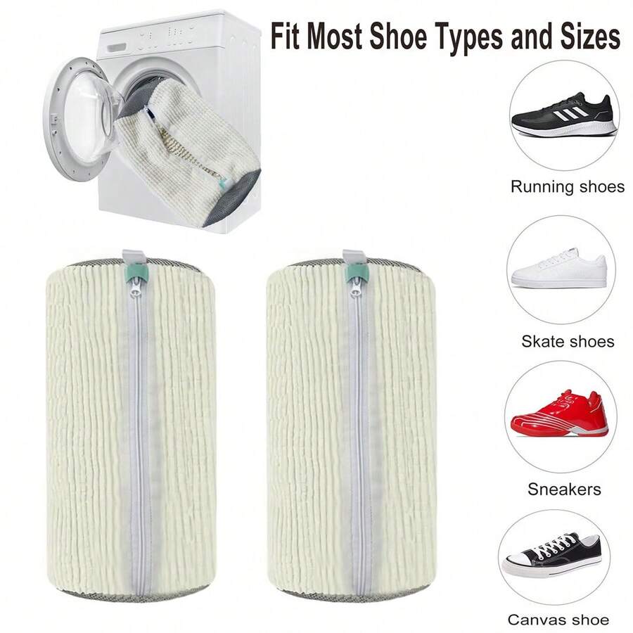 Reusable Laundry Shoe Bag, Suitable For Washing Machine And Dryer - Multicolor - View 1
