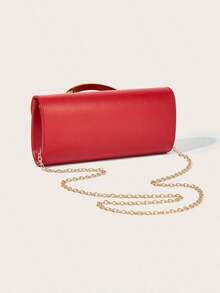 Retro Vintage Solid Color Clutch Wallet, All-Match Carry On Purse, Stylish PU Bag For Women, And For Wedding, Party, Prom, Dinner, Fashionable Clutch Bags For Woman - 1 cái - Xem 9