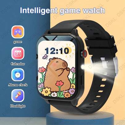 Kids Smart Watch With Camera, Photo Album, 18 Built-In Games, Calculator, Calendar, LED Light - The Perfect Holiday Gift For Children!