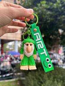 1pc Tralalero Tralala Keychains - Brain Rot Meme (In Italian), Shark With Sneakers | Durable Iron And Silicone Bag Pendant | Unique Gift For Mini Enthusiasts | Casual Style | Novel Keychain | Optimistic Design | Durable Keychain | Tralalero Tralala | Class Gift From Teacher | Back To School Favors | Classroom School Favors (The Color And Style Of The Keychain Are Random.)