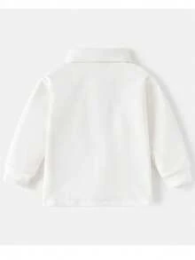 Young Boy Polo Collar Long Sleeve T-Shirt, New Autumn Collection