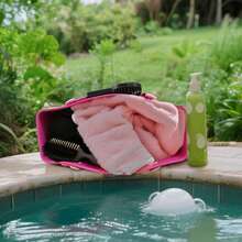 New Autumn EVA Rubber Tote Bag, Waterproof Beach Bag, Anti-Dumping, Easy To Clean, Stable And Durable Tote Bag, Large Capacity Suitable For Shopping, Travel, Party, Outdoor Activities, Beach Necessities, Suitable For Lovers, Family Halloween Gifts - trắng - Xem 5