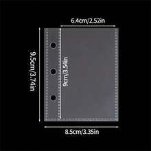 1pc Portable 3-Ring Binder, Detachable, Can Be Used As Card/Sticker/Stamp/Poster/Business Card Album, Includes 10 Pages, Essential For Idol Fans, Great Gift Choice - Multicolor - View 10