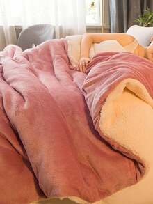 Soft & Lightweight Fleece Blanket - Plush Lamb Wool Blanket With Zipper, Suitable For Bedroom, Guest Room, Sofa, Machine Washable