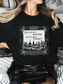 Halloween Swift Balck T-Shirt, Halloween Shirt, Taylor Top, Halloween Gift, Taylor Gift, 1989 Blank Space, Halloween Punny Tee - màu đen - Xem 1