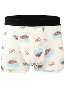 10pcs Men's Fashion Printed Briefs, Graffiti Design Comfortable Stretchy Boxer Briefs, Sports Shorts, Novelty Men's Underwear, Cycling Shorts - Multicolor - View 9