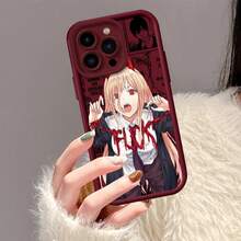 Funda para Apple 15, 14, 13, 12, Pro Max, Mini, 11, XS, X, XR, 8, 7, 6 Plus, diseño de hombre con motosierra, estilo de dibujos animados, cool - JA6002TYB - Ver 5