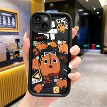 Funda de teléfono de manga japonés C-Chainsaw M-Mans FUNDA compatible con  12 11 13 14 15 16 17MINI Max Pro Plus, funda trasera suave de TPU, compatible con funda de  17, funda de  17 Pro, funda de  17 Pro Max - z3 - Ver 2