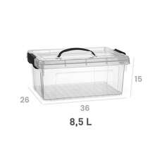 Storage Bins With Lids - 透明 - 查看 8