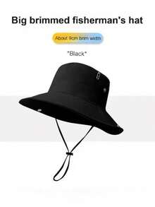 Westernhut, Männer Fischerhut, Bergsteiger Sonnenschutz Hut, Frauen Outdoor Sonnenschutz Hut, Neuer winddichter Hut für Bergwandern