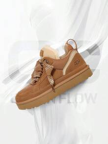 UGG Lowmel Chestnut (Women's)- Women's Cozy Indoor-Outdoor & Snow Day Wear Shoes With Cloud-Level Comfort, Low-Profile Casual Design For Autumn Winter,Back To School Event -Mother's Day Gifts-Father's Day Gift - Snow Boots-1144032 CHE - 栗 - 查看 1