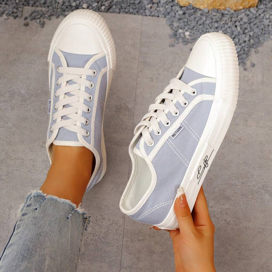 1 双女士复古休闲、艺术、街头或帆布鞋