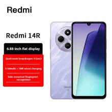 Redmi 14R 全新 5G 智能手机，暗影黑，4GB+128GB/6GB+128GB，官方标配，第二代骁龙 4 - 紫色 - 查看 1