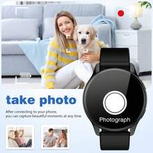 Smart Watch, Wireless Calling /Dial, Multi -Sport Mode, Calling Reminder And Rejection, SMS Reminder, Custom Wallpaper,For IPhone/Andriod