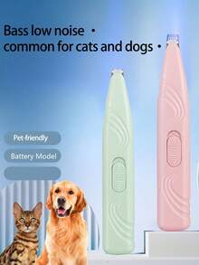 1pc Electric Pet Foot Hair Trimmer, Cat Dog Fur Clipper, Grooming Tool