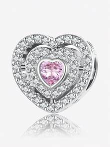 1 pieza Colgante de moda "Los amigos son familia" Cuenta colgante apta para pulseras, brazaletes y joyería DIY de mujer