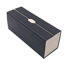 The New Double-Layer Glasses Storage Box Can Hold Two Pairs Of Glasses, A Large-Capacity Anti-Stress Glasses Case, And A Stylish And Portable Sunglasses Case Made Of PUI Materialtravel Essentials Travel Accessories Travel Bag For Vacation Holiday Back To School School Stuff Sunglasses Women - Nhiều màu - Xem 13
