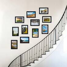 Tomnk Set Of 12 Picture Frames, Collage Wall Decor Wall Frame Set For Gallery Wall Decor, Hanging Or Tabletop Display, Home Decor, For Halloween - 彩色 - 查看 4