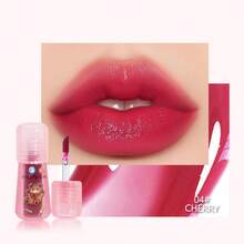 唇彩染色液体唇膏，韩国唇彩保湿自然，多用途唇颊两用色调，不粘杯，轻盈，高色素，持久，色彩鲜艳（6 种颜色） - 1.7g - 查看 13