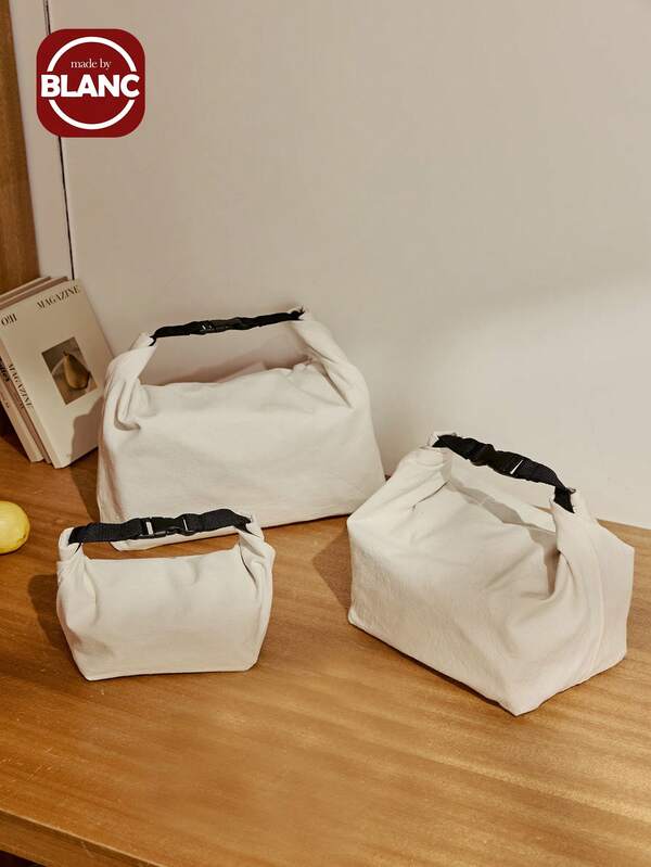 Insulated Lunch Bag, Portable Canvas Tote Lunch Box, Leakproof And Heat-Retaining, Ideal For Work And School Bag For School School Accessories School Stuff