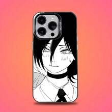 Funda de teléfono C-Chainsaw M-Man Reze compatible con  16,15,14,13,12,11,Mini,Pro,E,SE4,XS,MAX, cubierta negra mate tipo caramelo, compatible con funda de  17, funda de  17 Pro, funda de  17 Pro Max - z5 - Ver 9