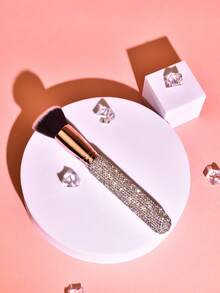 Diamond-Studded Appearance, Shiny, Large Powder Puff, Honey Brush, Makeup Brush, Beauty Tool, Makeup Tool, Suitable For Foundation Makeup, Powderush Brush, Suitable For All Skin Types, Nail Cleaning Brush, Professional Makeup Brush, Blush Brush,Foundation Brush,Concealer Brush,Blush Brush,Contour Brush,Blush Brush,Bronzer Brush,Powder Brush,Foundation Brush,Blush Brush - Multicolor - View 8