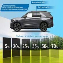 PreCut Window Film For Forester 2003-2008 UV-IR Blocking Two Ply Car Window Film Tint Enhances Privacy & Comfort, Easy Installation-Front Side Windows