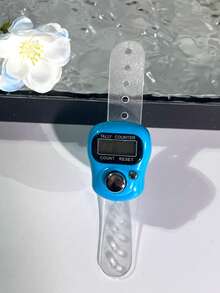 1 pièce Compteur électronique pratique, pression manuelle avec dispositif de comptage électronique de trous, dispositif de comptage intelligent pour entrepôt, comptage d'anneaux, compteur de mode, cadeau de Noël, d'Halloween, d'Action de grâce, cadeau de jeu