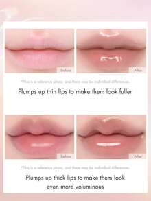 Rom&nd Luciu de buze Romand Glasting Color Gloss, hidratant, culoare transparentă, efect strălucitor, machiaj coreean