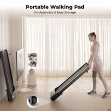 Walking Pad Raceable, Treadmill For Home, Suitable For High-Tech Devices, Treadmill Desk With Professional Training Courses And Multi-Runner Races, Treadmill With App Control - View 3