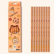 12 Peças Conjunto de Lápis Capivara, Lápis Criativos de Alta Qualidade para Estudantes, Suprimentos de Pintura, Cores e Estilos Aleatórios (1 Caixa=12 Peças), Presentes para Família, Amigos, Colegas, Escritório, Escola, Desenho, Estudantes, Marcadores, Papelaria, Meninos, Meninas, Materiais Escolares, Volta às Aulas