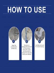 jakehoe 100g Sellador anti-grietas - Sellador impermeable anti-grietas, anti-congelación, resistente al calor, anti-moho, anti-corrosión y de color ajustable, adecuado para azulejos cerámicos, piscinas, estructuras de madera, terrazas de piedra, piscinas de hormigón y otras áreas agrietadas. Se puede usar como regalo de carnaval.