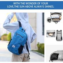 20L Foldable Backpack, Hiking Backpack, Outdoor Sports Bag, Lightweight Waterproof Backpack, Waterproof And Comfortable Foldable Backpack, Ultralight Portable Storage Bag, Perfect For Camping Essentials, Camping Gear, Hiking, Travel Accessories, Waterproof And Durable, Great For Christmas, Halloween, Thanksgiving, And Back-To-School Gifts. Available In Orange, Black, Lake Blue, And Gray. - 彩色 - 查看 11