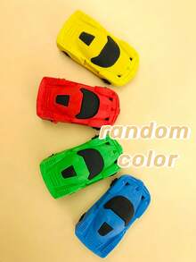 High-Quality, Highly Attractively, Creative Cartoon Car-Shaped Eraser, Clean, Soft And Easy To Wipe, Detachable Children's Eraser Station, Elementary School Student's Back-To-School Gift.